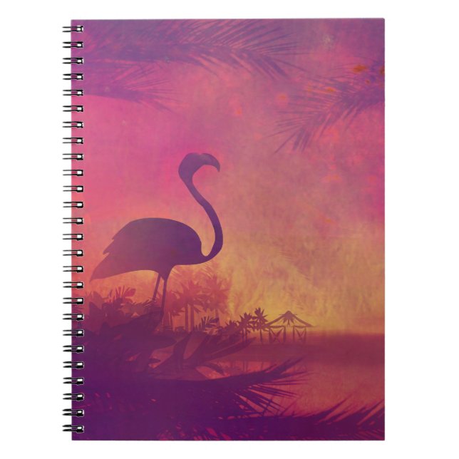Carnet flamant (Devant)