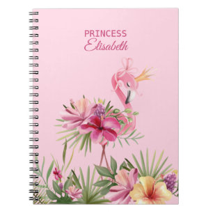 Carnet Flamant rose rose adorable