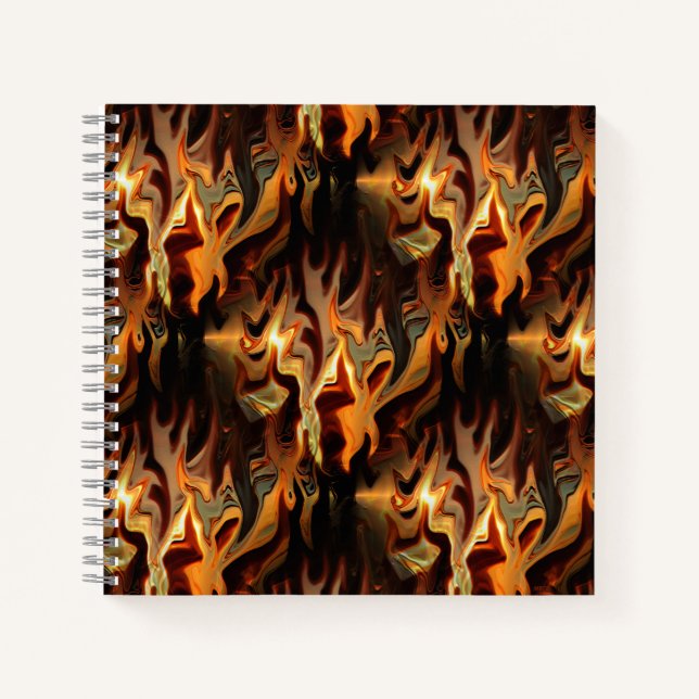 Carnet Flames dansantes.... (Devant)