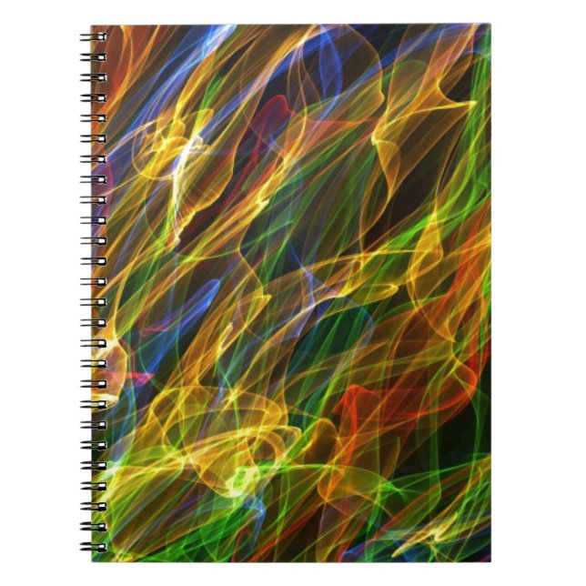 Carnet Flammes colorées (Devant)