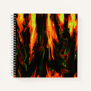 Carnet Flammes de lave....