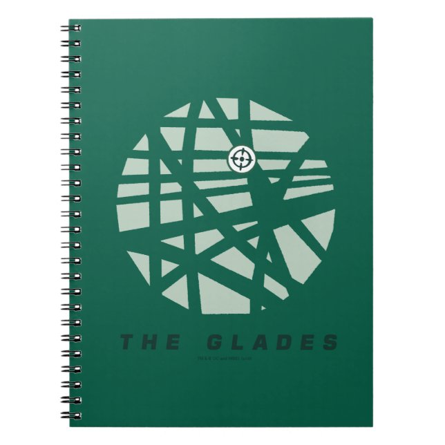 Carnet Flèche | Carte de la ville de Glades (Devant)