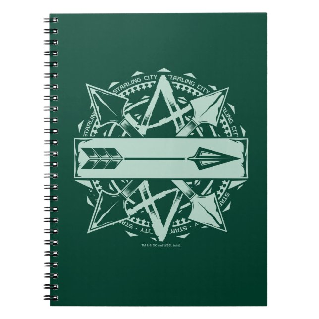 Carnet Flèche | Insigne de flèche de la ville de Starling (Devant)
