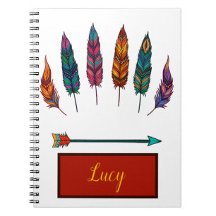Carnet flèche & plumes