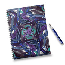 Flèches bleues, violettes, vertes
