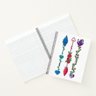 Carnet Flèches semi-à-cône