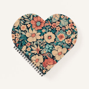 Carnet Fleur bohème