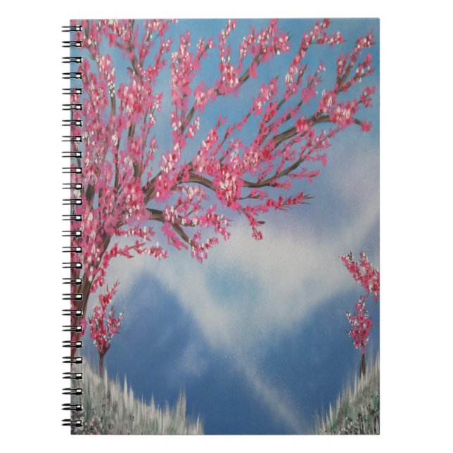 Carnet Fleur de cerise (Devant)