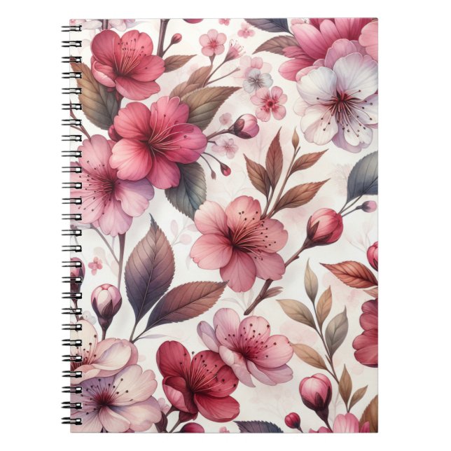 Carnet Fleur de Cerisier (Devant)