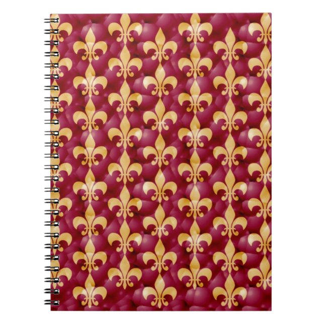 Carnet Fleur de lis (Devant)