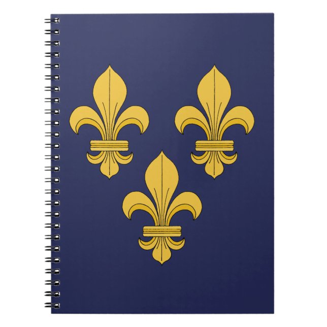 Carnet Fleur de lis (Devant)