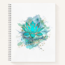 Fleur de lotus bleu