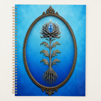 Carnet Fleur de Pierre Ballerine Bleue