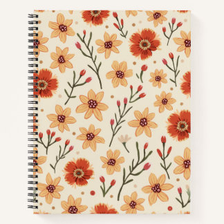 Carnet Fleur de printemps