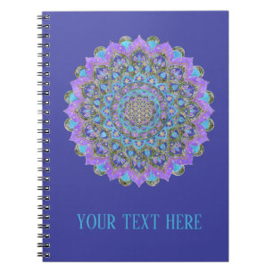 Carnet Fleur de Vie - Mandala Style Indien 2