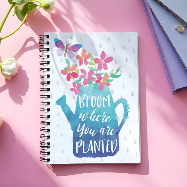 Carnet Fleur Où Vous Êtes Plantés (Créateur téléchargé)