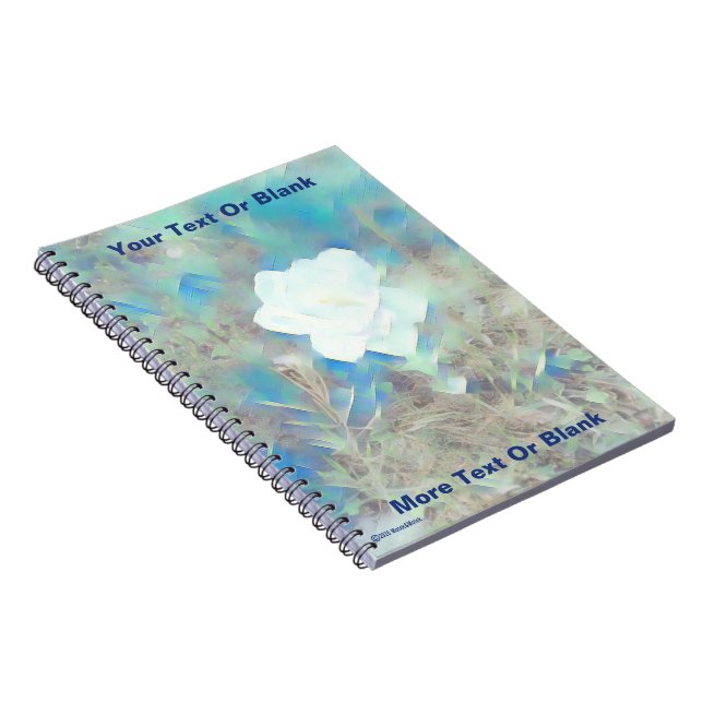 Carnet Fleur Pastel (Côté Droit)