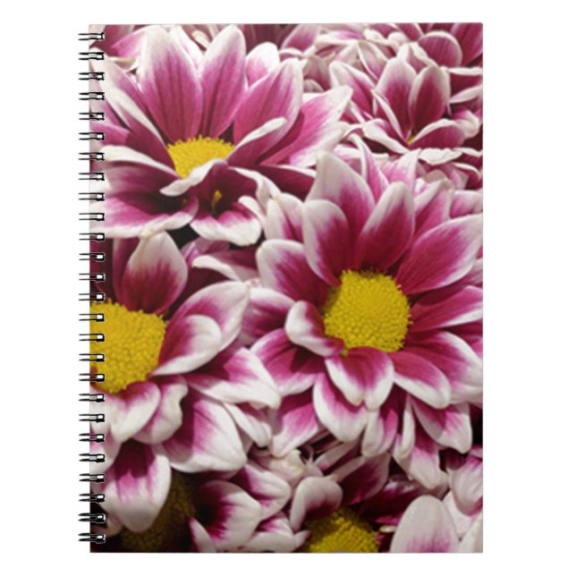 Carnet Fleur pourpre (Devant)