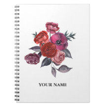 Fleur romantique en rose profond