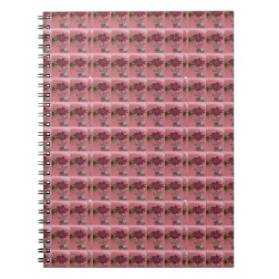 Carnet Fleur rose
