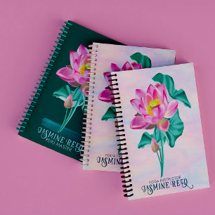 Carnet Fleur rose serène opale Conseiller indépendant