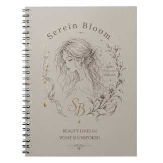 Carnet Fleur Serein