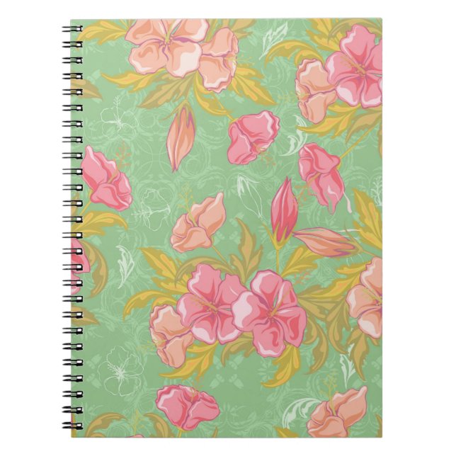 Carnet fleuri du jardin (Devant)