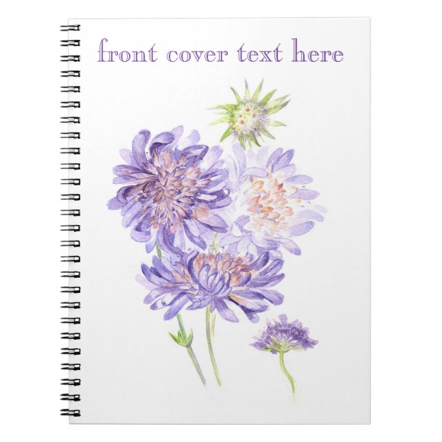 Carnet fleurs (Devant)