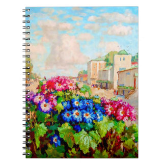 Carnet Fleurs dans la fenêtre par Konstantin Gorbatov