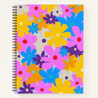 Carnet Fleurs dans le jardin