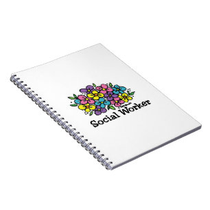 Carnet Fleurs d'assistant social