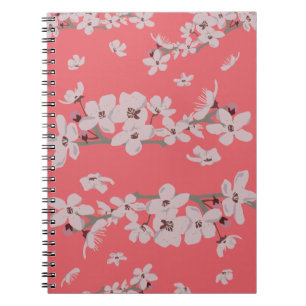 Carnet Fleurs de cerisier flottantes
