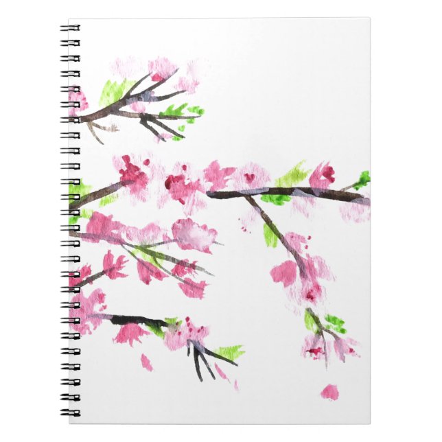 Carnet Fleurs de cerisiers (Devant)