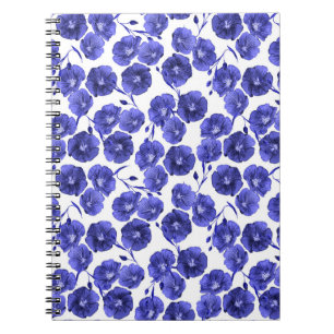 Carnet Fleurs de champ aquarelle : Papier peint botanique