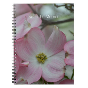 Carnet Fleurs de Cornouiller Rose (ma photographie)