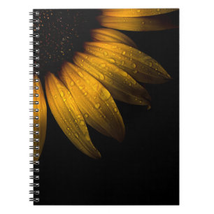Carnet Fleurs de jardin 28 tournesol