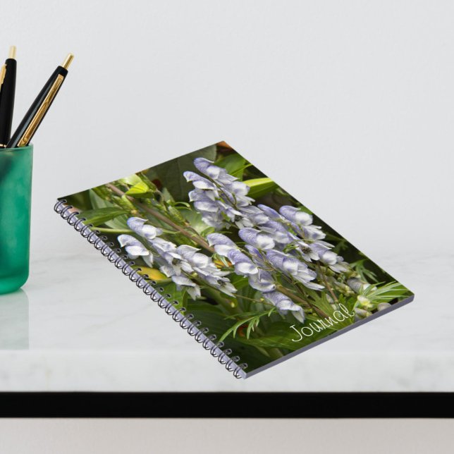 Carnet Fleurs de moisissures violettes Florales (In Situ)