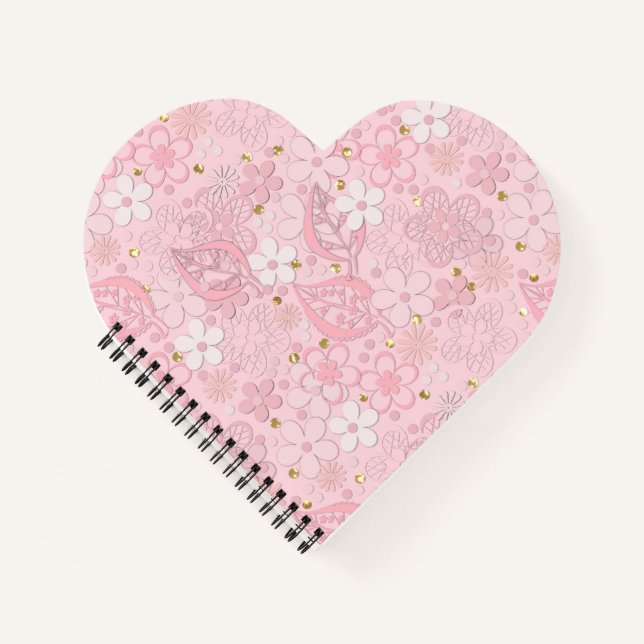 Carnet Fleurs de papier (Devant)