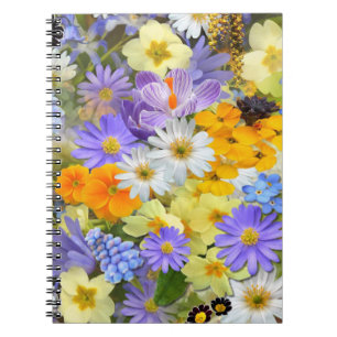 Carnet Fleurs de printemps
