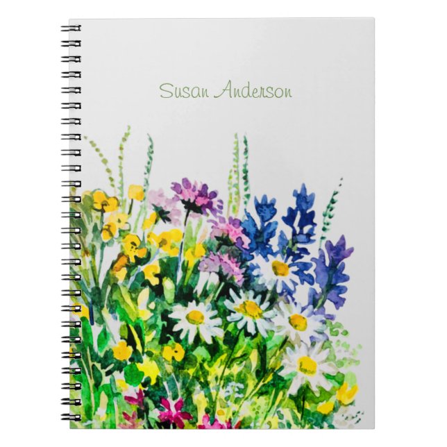 Carnet Fleurs d'été sauvages (Devant)