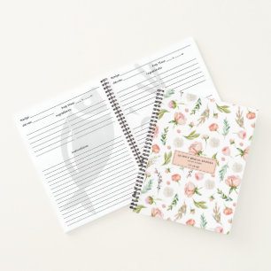 Carnet Fleurs estivales rougissantes   Recette pour une b