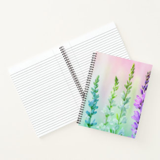 Carnet Fleurs Éthérées Colorisées