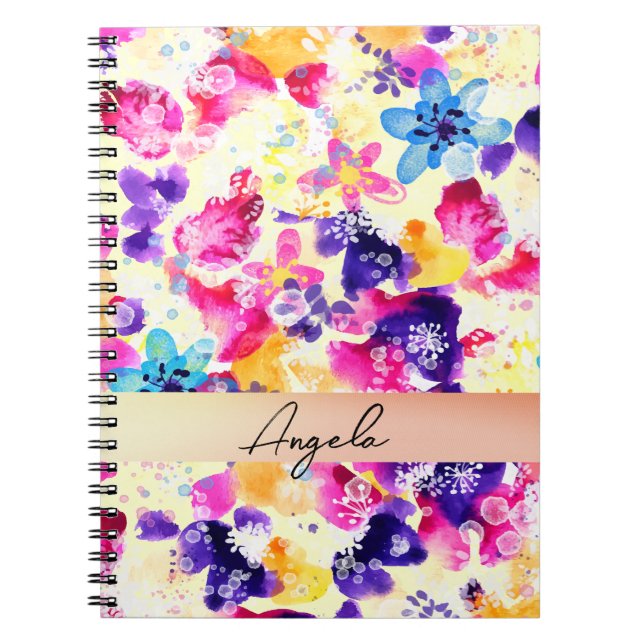 Carnet Fleurs fleurs sauvages de chabby Meadow (Devant)