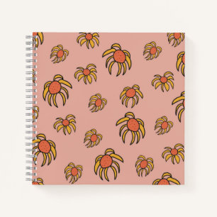 Carnet Fleurs Flying Daisies