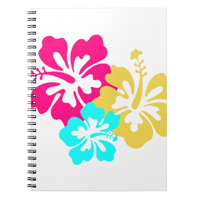 Carnet Fleurs hawaïennes de ketmie (Devant)