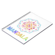 FLEURS LOTUS COLORÉES MANDALA