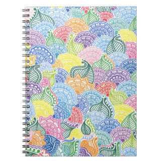 Carnet Fleurs lunatiques