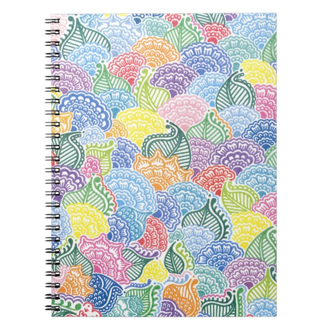 Carnet Fleurs lunatiques (Devant)