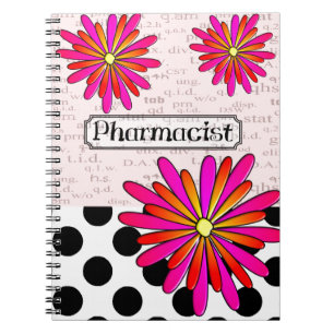 Carnet Fleurs lunatiques de pharmacien