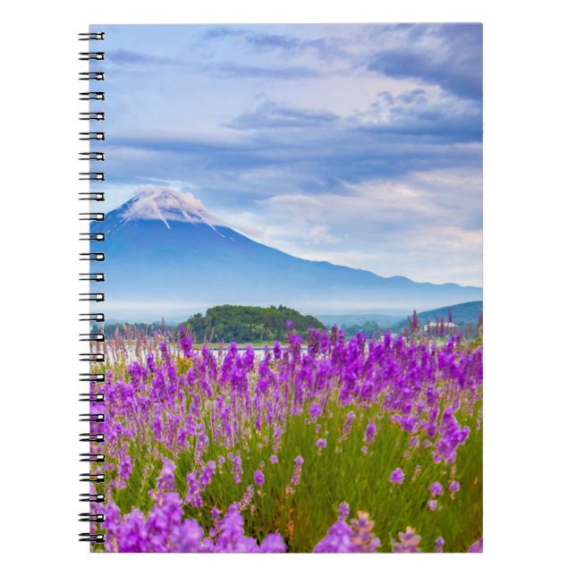 Carnet Fleurs | Mont Fugi Japon (Devant)